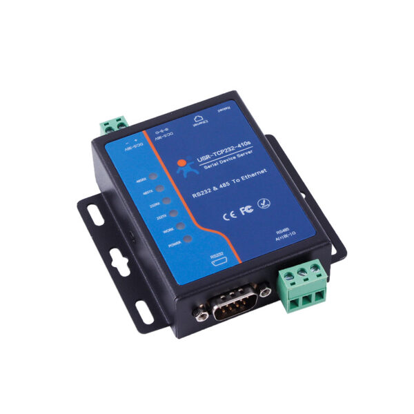 Modbus RS232/RS485 to Modbus TCP/IP- Ethernet Converter-USR-TCP232-410s with IP65 box